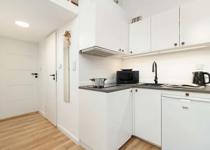 Nowoczesne Studia Blisko Centrum Gdanska By Renters Lägenhet *